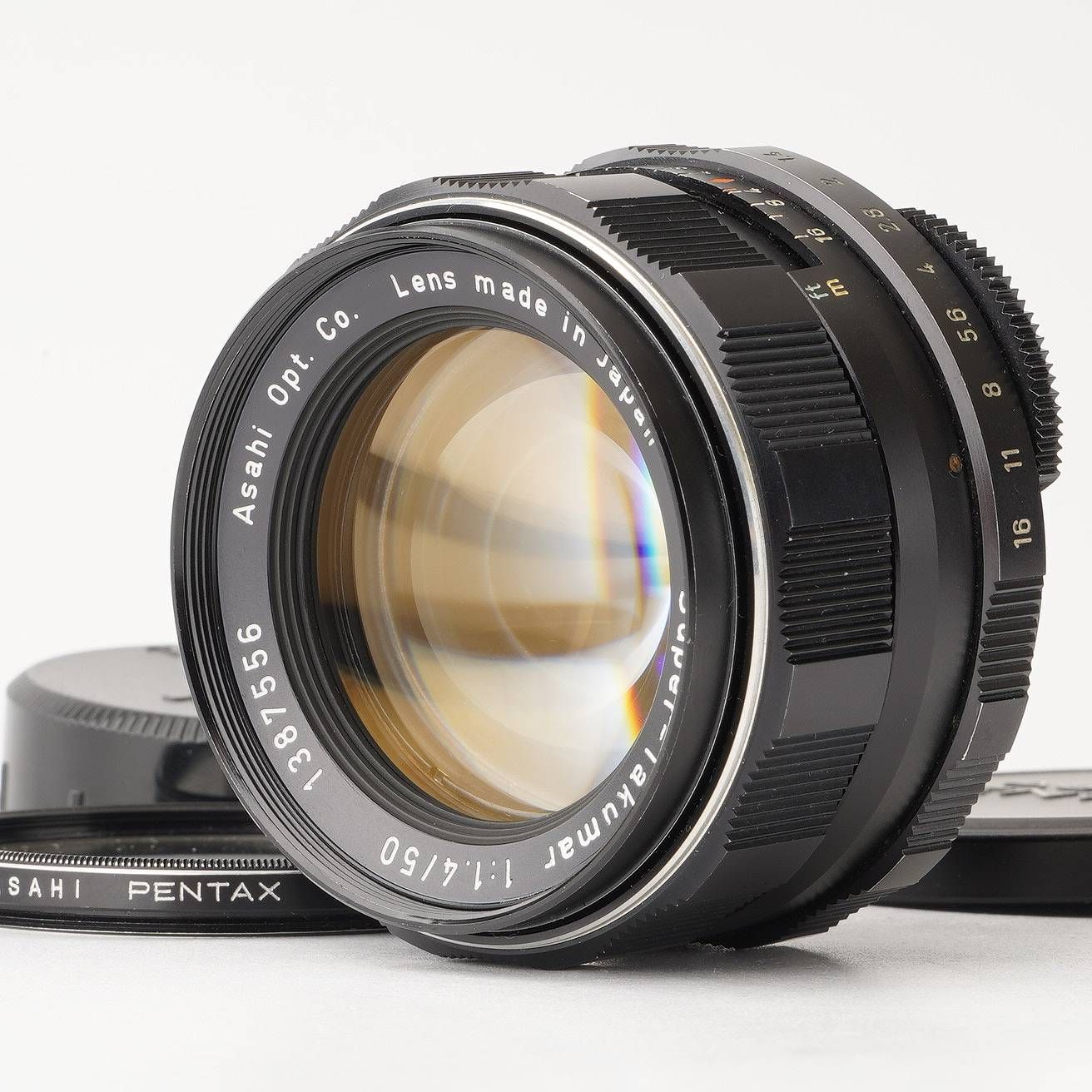 ペンタックス Asahi Pentax スーパータクマー Super Takumar 50mm F1.4 