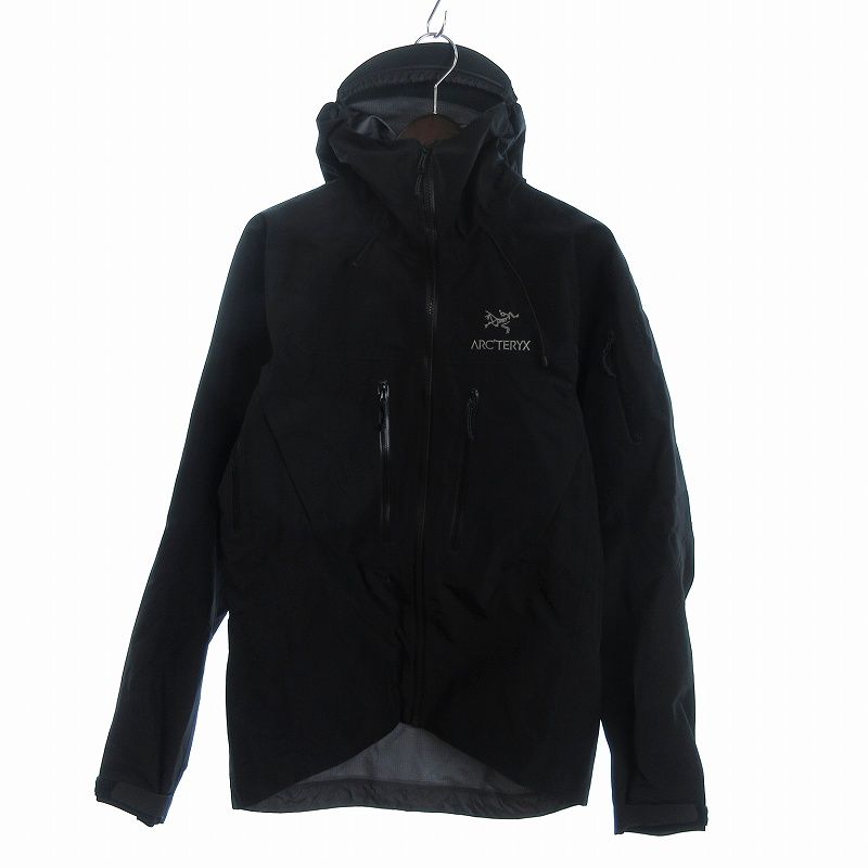 アークテリクス ARC'TERYX アルファSV ジャケット ゴアテックス ナイロン ジップアップ 18082 黒 ブラック S AA