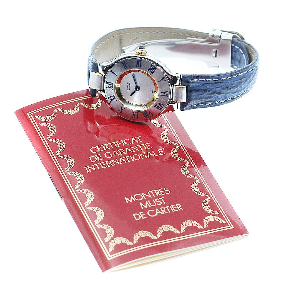 カルティエ CARTIER マスト21 クォーツ レディース カルティエ CARTIER W1007718 マスト21 クォーツ レディース