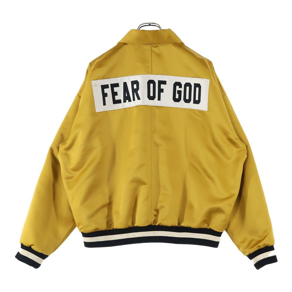 fearofgodフィアオブゴッドベースボールジャケット 5th物 楽天市場】FEAR OF GOD Fifth Collection Satin Baseball Jacket