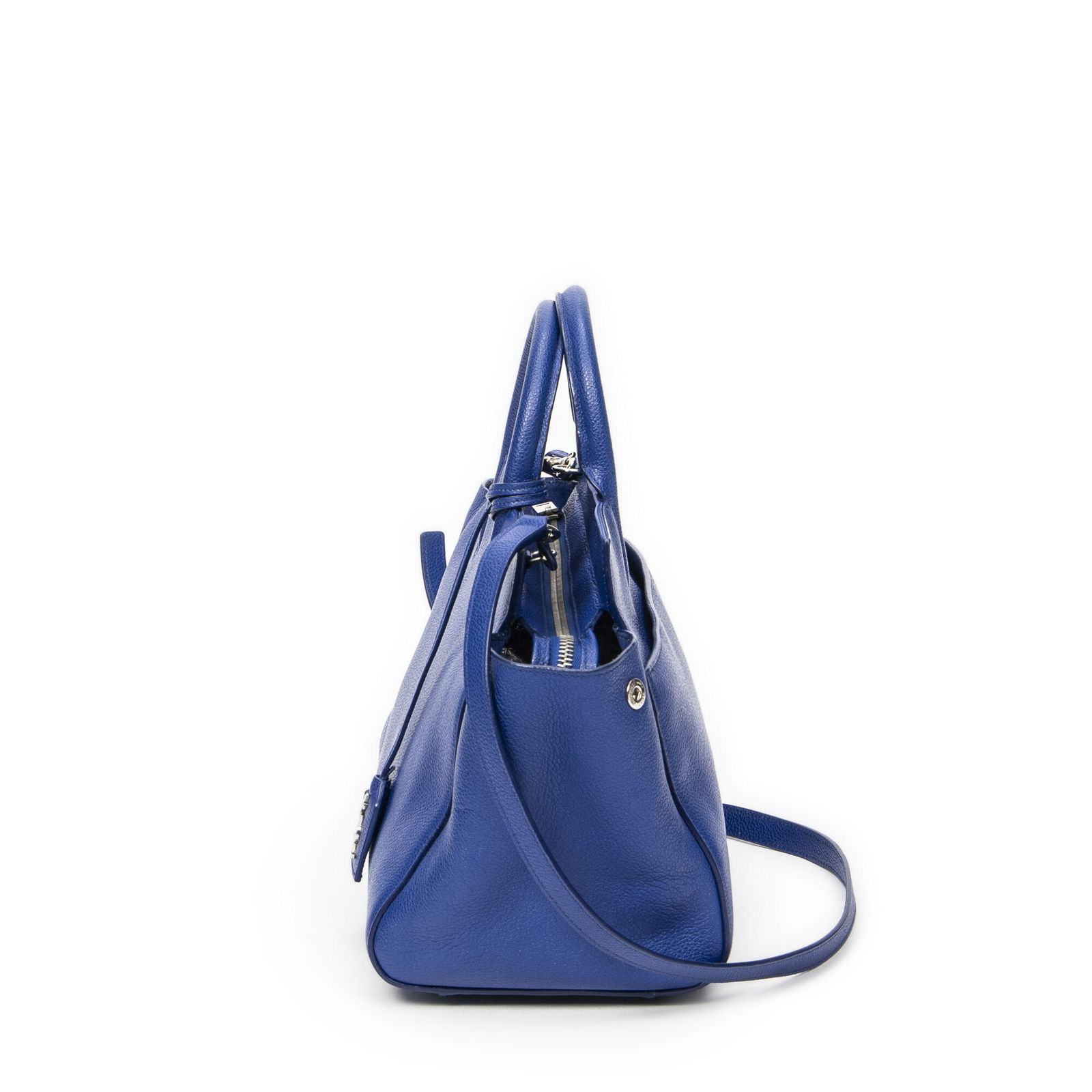 ゴーシュロイヤルブルーグレインカーフスキンレザーA