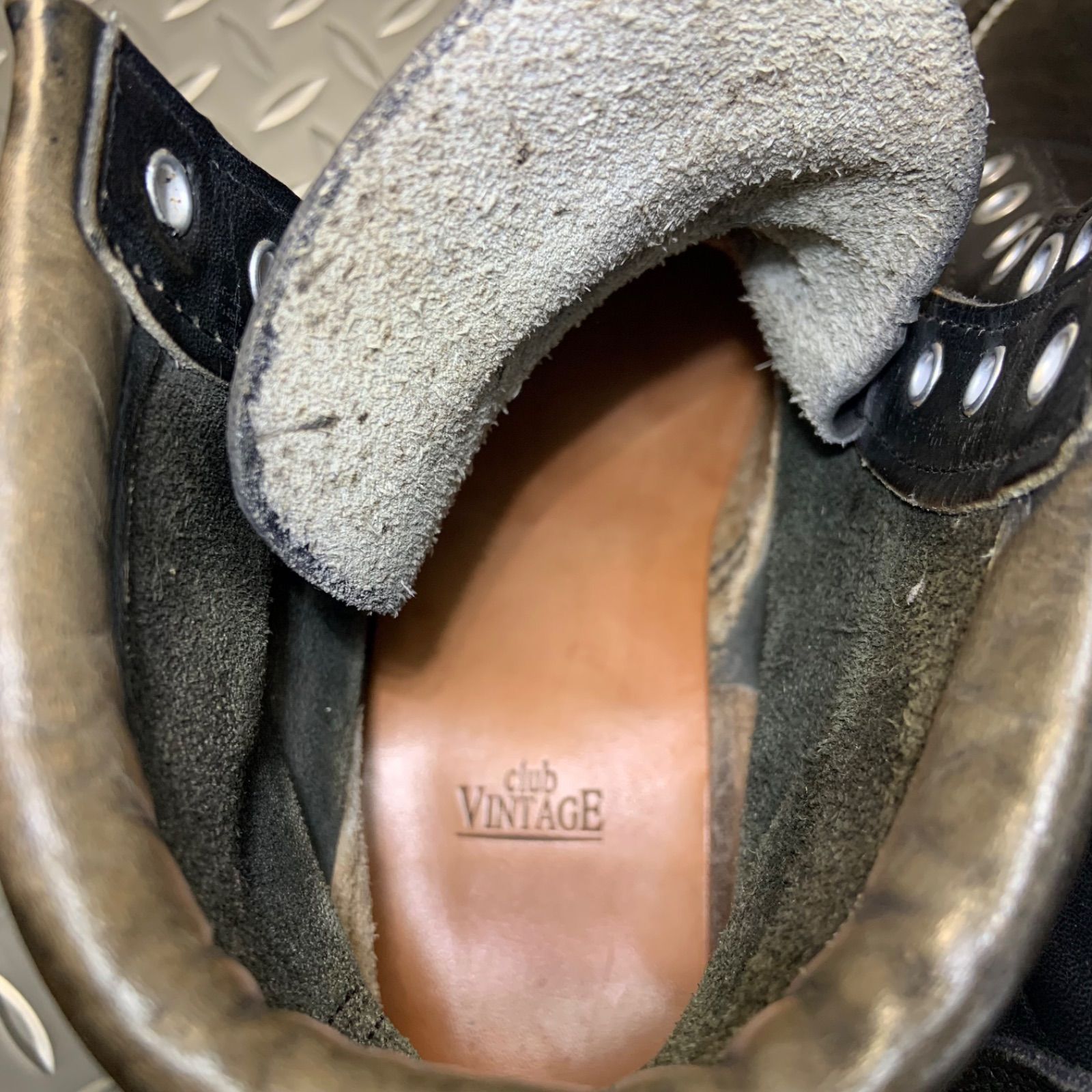  Chippewa モックトゥワークブーツ 1997年製 US 7 5 E JP 25 5㎝ チペワ アメリカ製 I 24 chipp ワークブーツ ブーツ 革靴