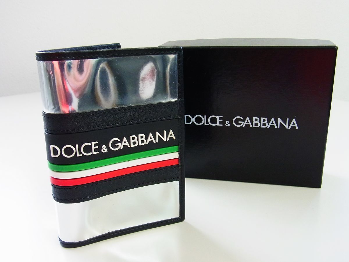 超目玉】【超目玉】DOLCEGABBANA ドルガバ 名刺入れ 新品 黒 名刺入れ