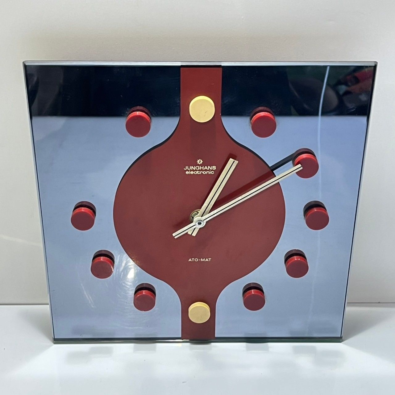 JUNGHANS ユンハンス 壁掛け時計 ビンテージ ATO-MAT ジャンク