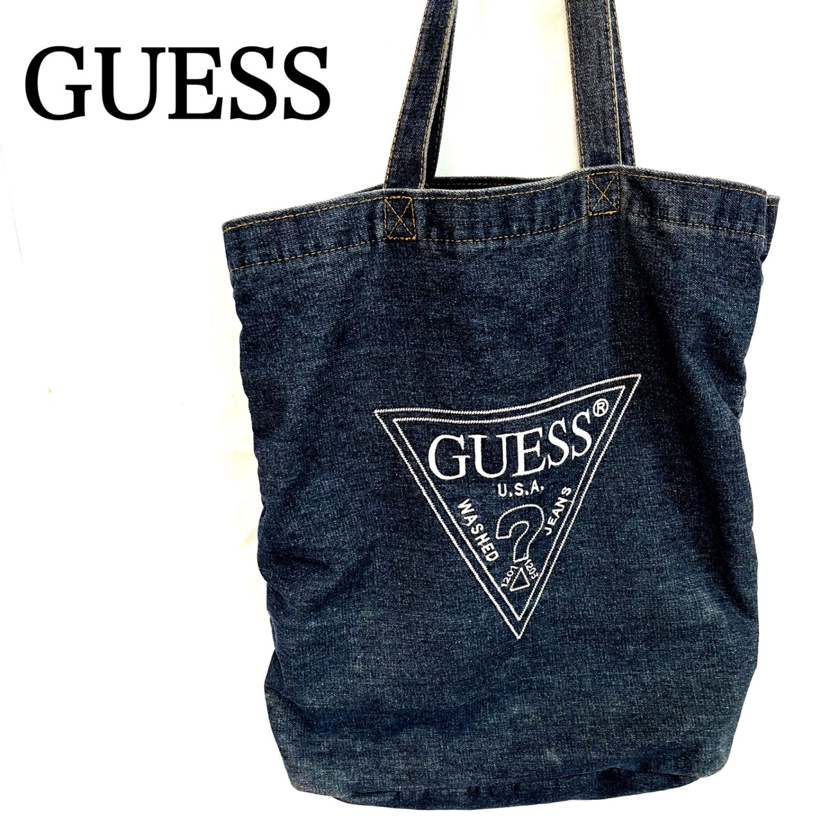 guess デニムトートバッグ - トートバッグ