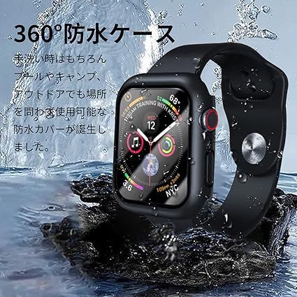 在庫処分】YUGYUG for Apple Watch Series SE2/SE/6/5/4 44mm ケース アップルウォッチSE2/SE/6/5/4  44mm ケース PC素材 IP68 防水ケース 360ど度 アップルウォッチ カバー ガラス - メルカリ