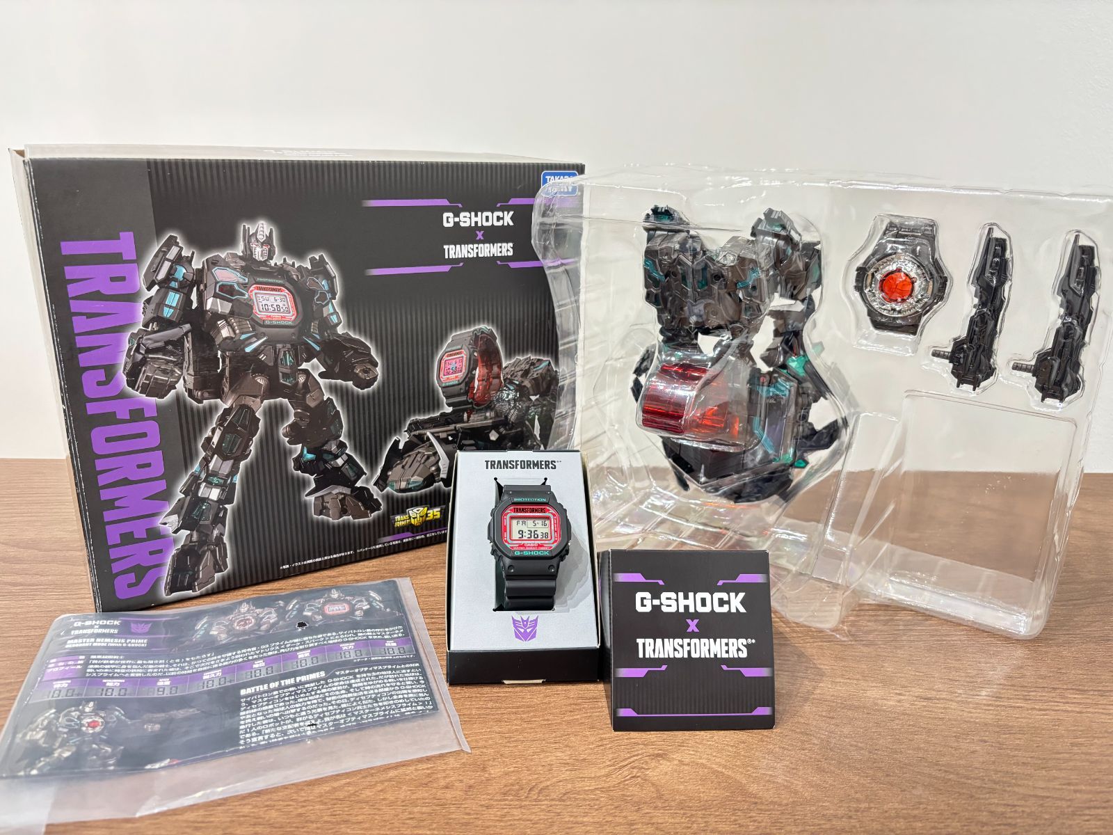 CASIO カシオ GSHOCK ジーショック トランスフォーマーコラボ DW-5600TF19-SET 稼働品 2692