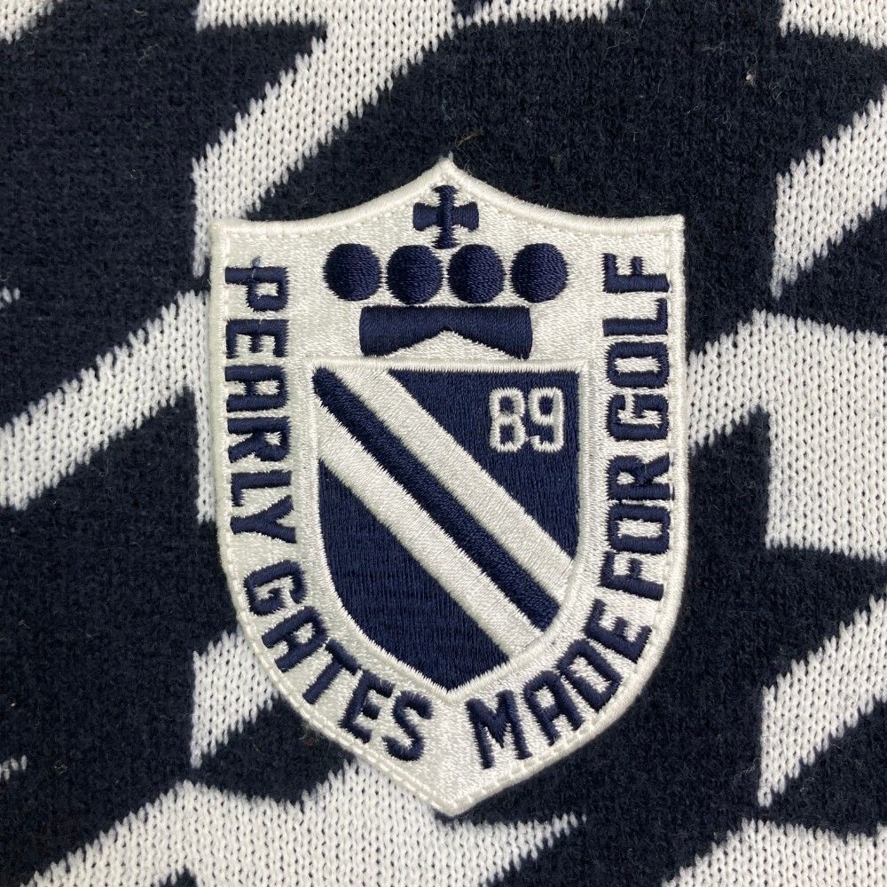 サイズ：5 PEARLY GATES パーリーゲイツ ニットセーター 千鳥柄