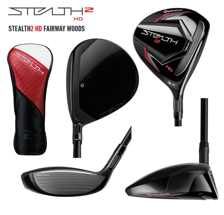 新品左用 US仕様 テーラーメイド STEALTH2 ステルス2 HD フェアウェイ