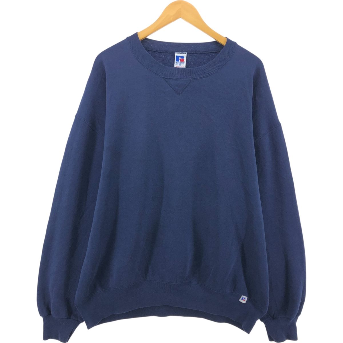 古着 90年代 ラッセル Russell 無地 ブランクスウェットシャツ トレーナー メンズXXL相当 ヴィンテージ|eaa417939
