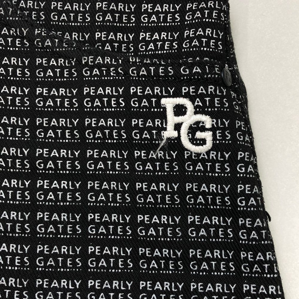 PEARLY GATES ロゴ総柄スカート PEARLY GATES パーリーゲイツ ×PEANUTS 裏地付 スカート ロゴ総柄