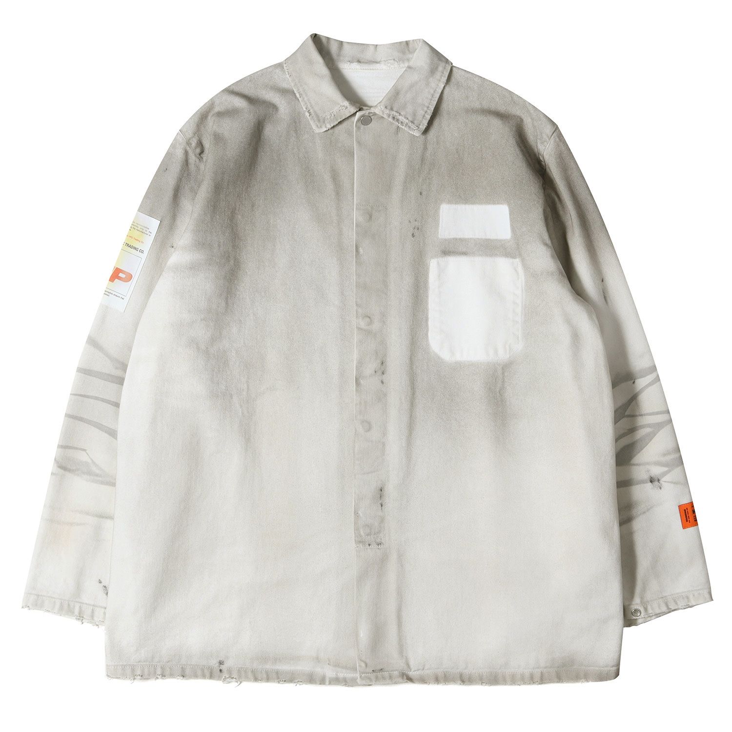 HERON PRESTON ヘロンプレストン　ワーク　シャツジャケット 10/18 ファッション HERON PRESTON ヘロンプレストン ワーク