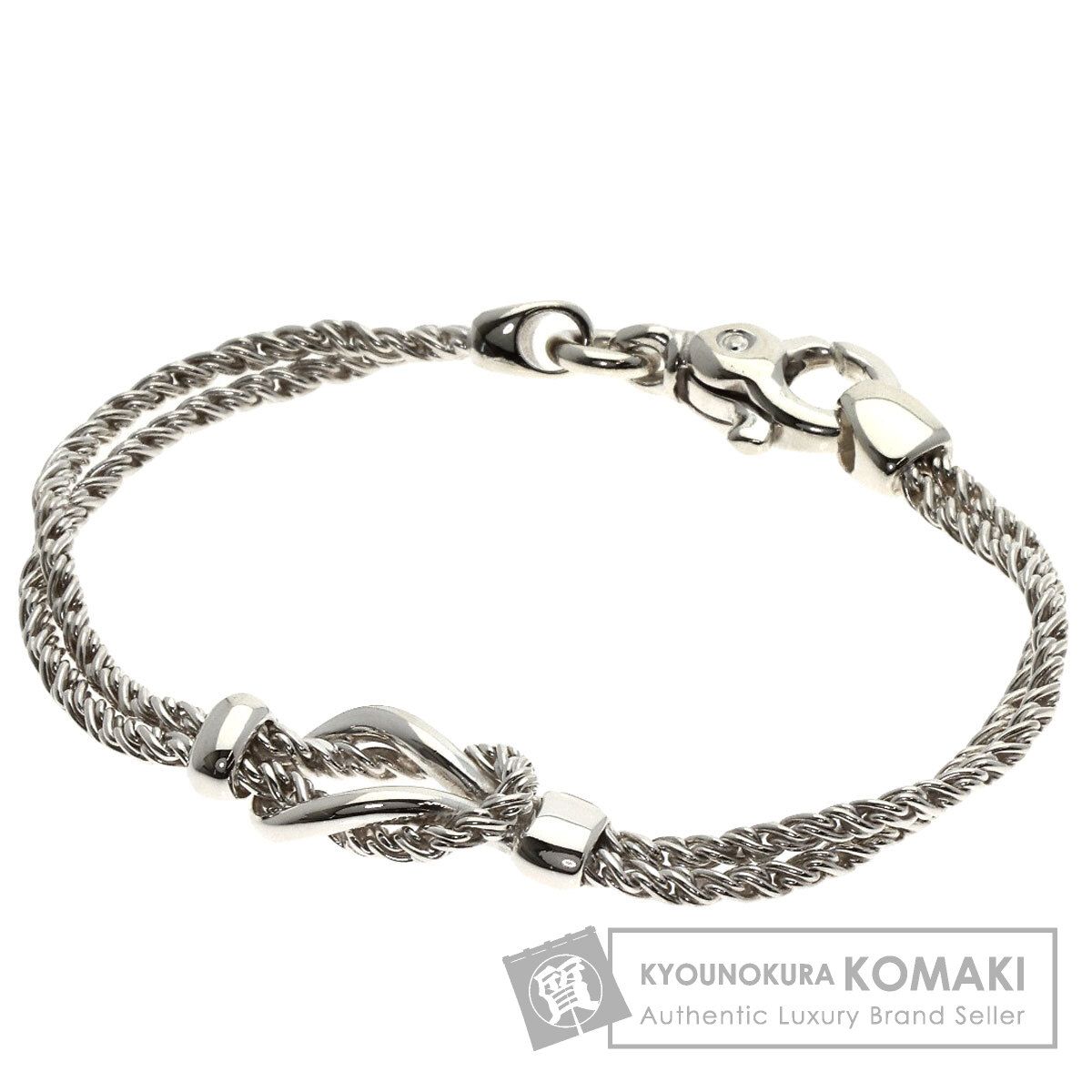 TIFFANY&Co. ティファニー センターノット ダブルロープ ブレスレット 
