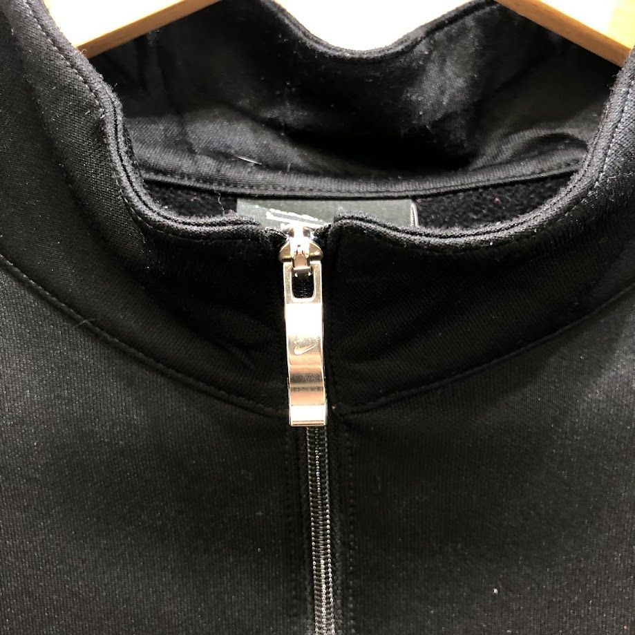 NIKE GOLF ナイキゴルフ メンズ L ブラック NIKE GOLF ナイキゴルフ ハーフジップ THERMA-FIT トレーニングウェア