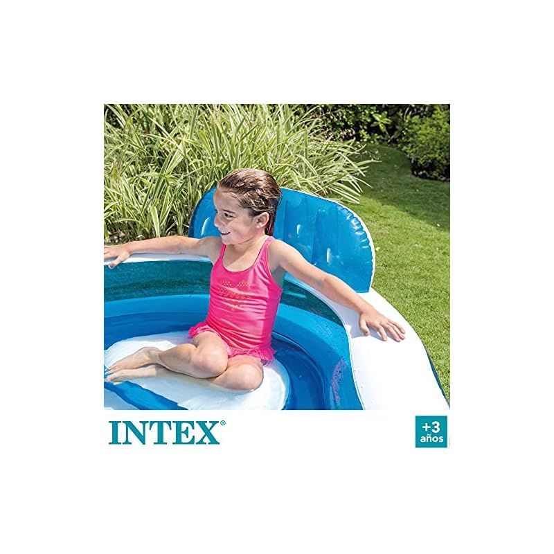 INTEX(インテックス) 浮き輪 スイムセンターファミリーラウンジプール 正方形 マルチカラー 229×229×66cm 56475 [日本正規品]  - メルカリ