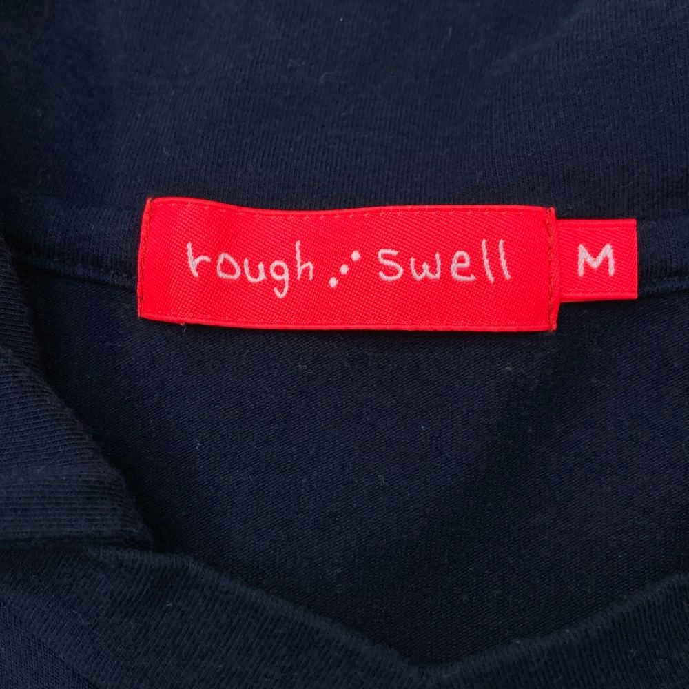 サイズ：M ROUGH&SWELL ラフアンドスウェル 襟付き 半袖Tシャツ