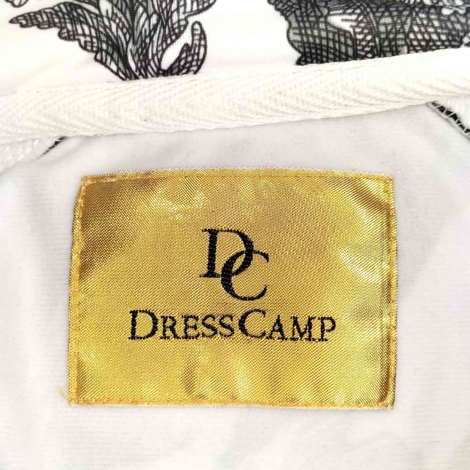 ドレスキャンプ DRESSCAMP 刺繍 花柄 ジャージセットアップ メンズ XL 