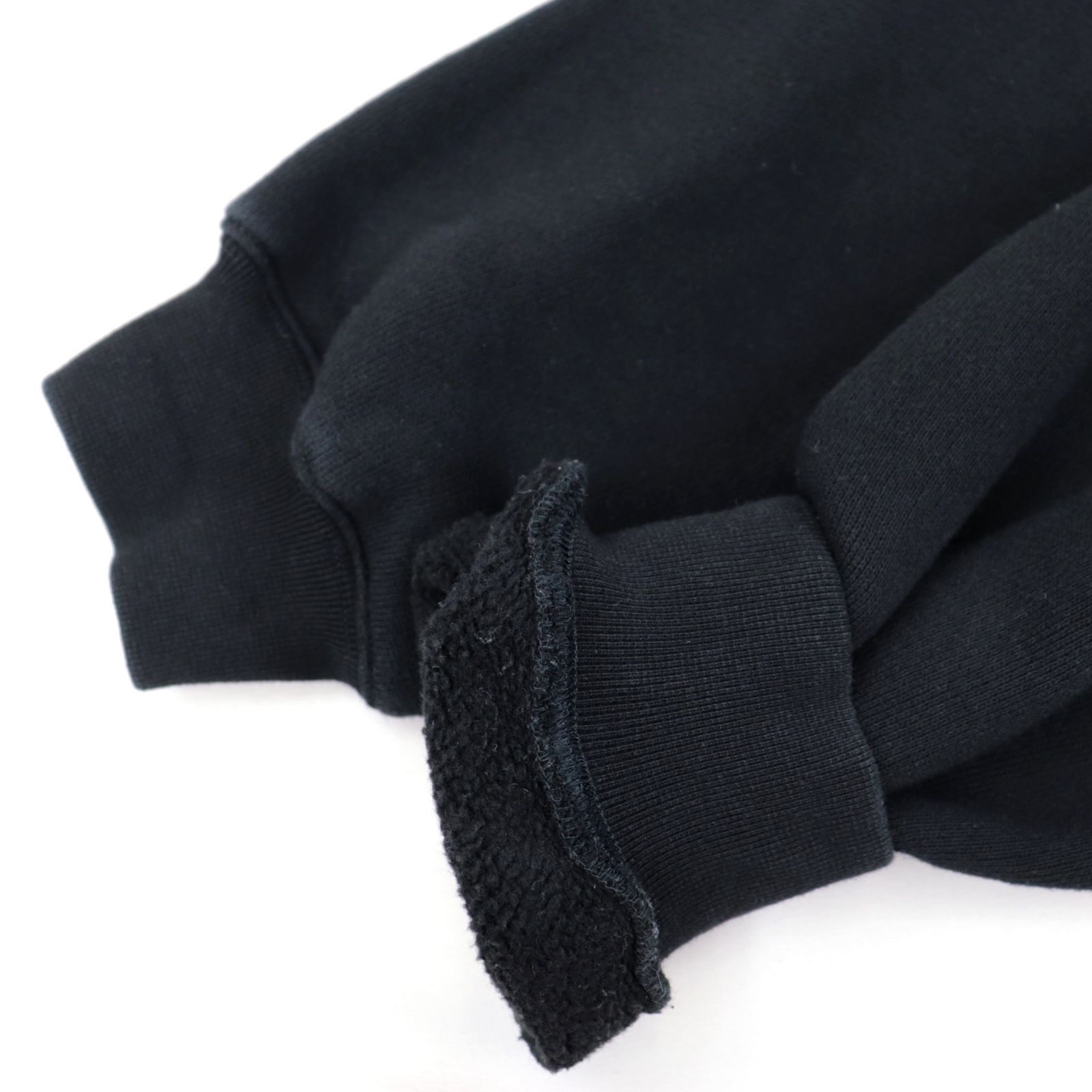 アレキサンダーワン パフロゴ スウェットトレーナー レディース 黒 XS