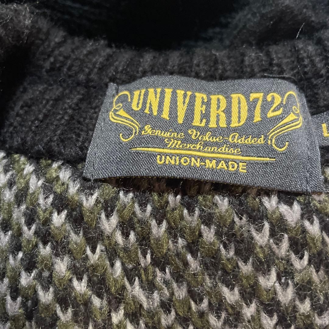 新品 25年秋冬 UNIVERD72 カートコバーン モヘアタッチ