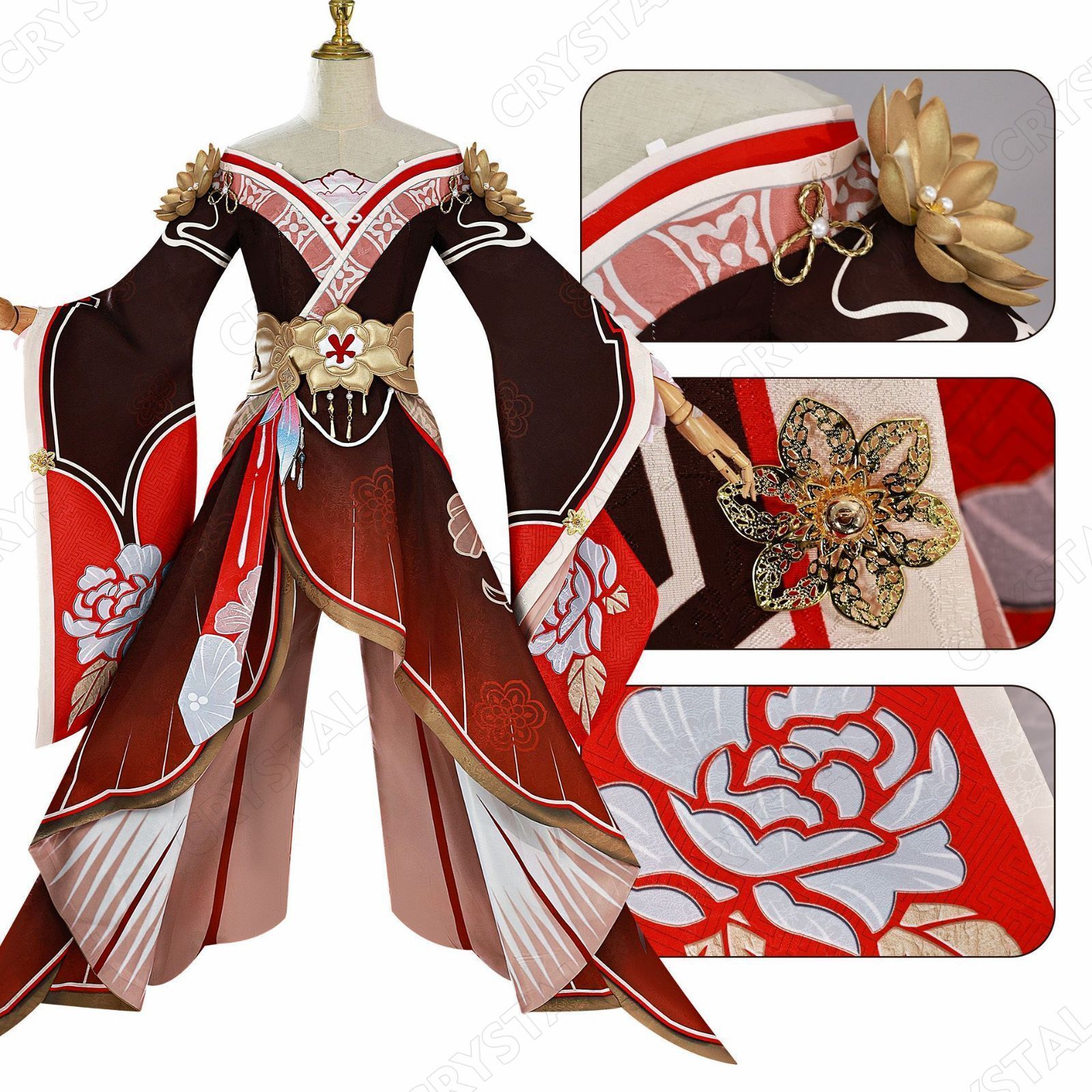 三分妄想 崩壊:スターレイル 停雲 女性L【リボンなし】 三分妄想 崩壊:スターレイル 停雲 女性L【リボンなし】 停雲 コスプレ