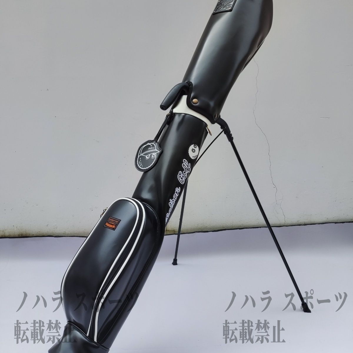 Malbon Golf セルフスタンドバッグ MALBON GOLF セルフスタンド 4-5本 クラブケース ゴルフバッグ