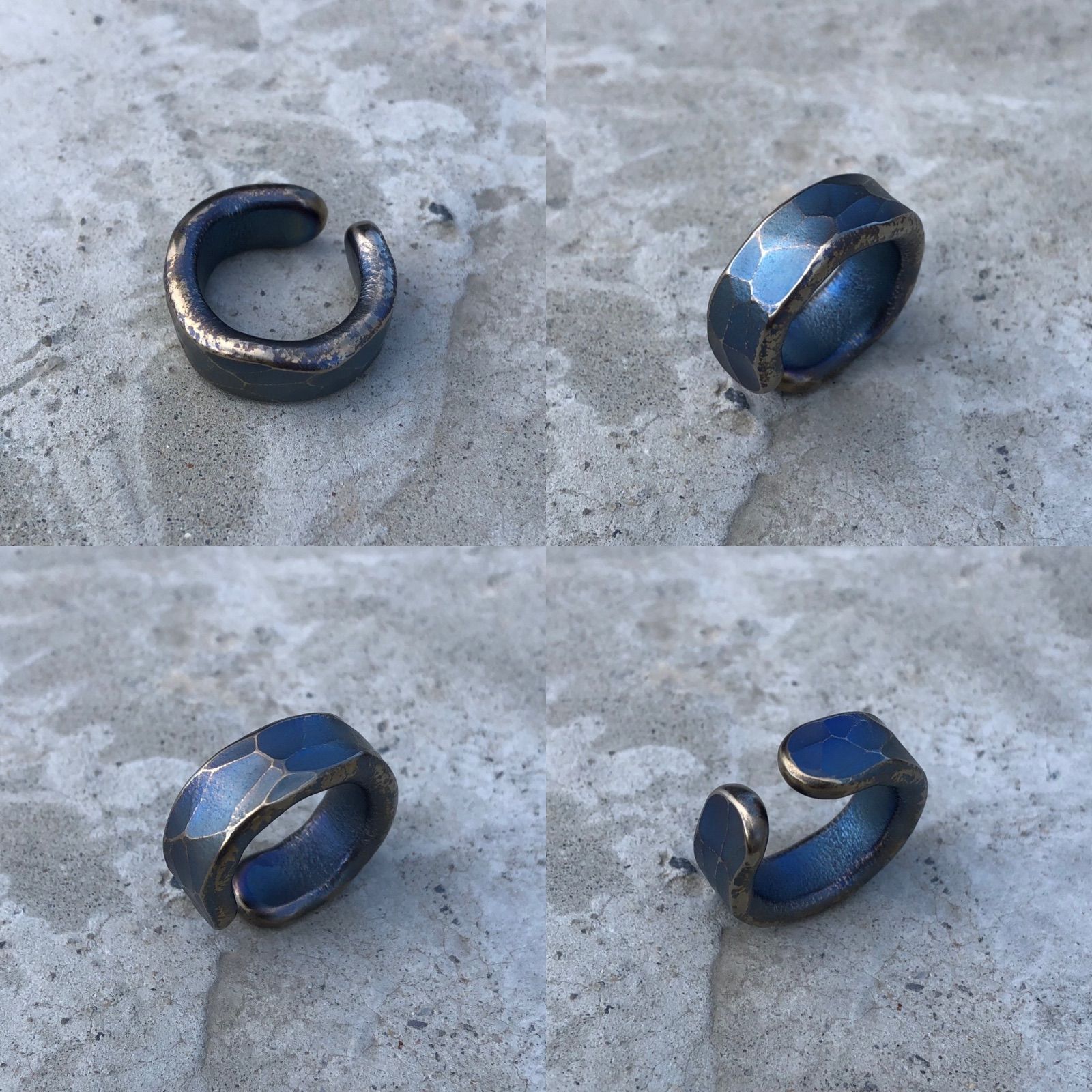 titanium royal ear cuff 2 王家の イヤーカフ イヤリング