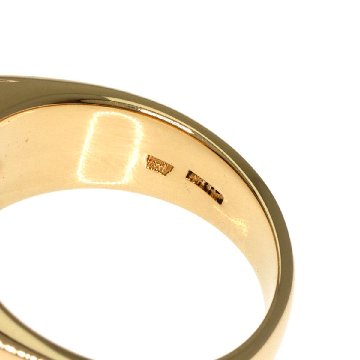 BVLGARI ブルガリ トロンケット ヘマタイト リング・指輪 K18YG  