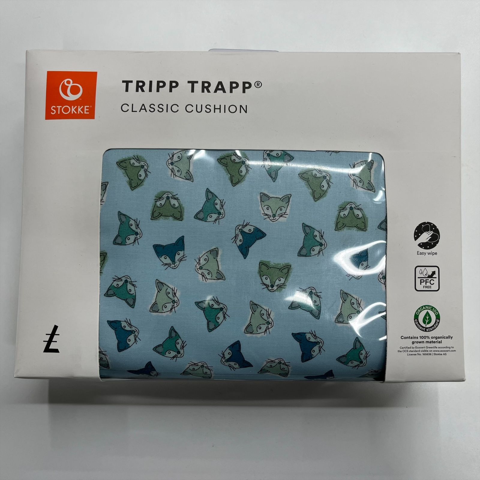 トリップトラップ クラシッククッション ブルーフォックス TRIPP TRAPP