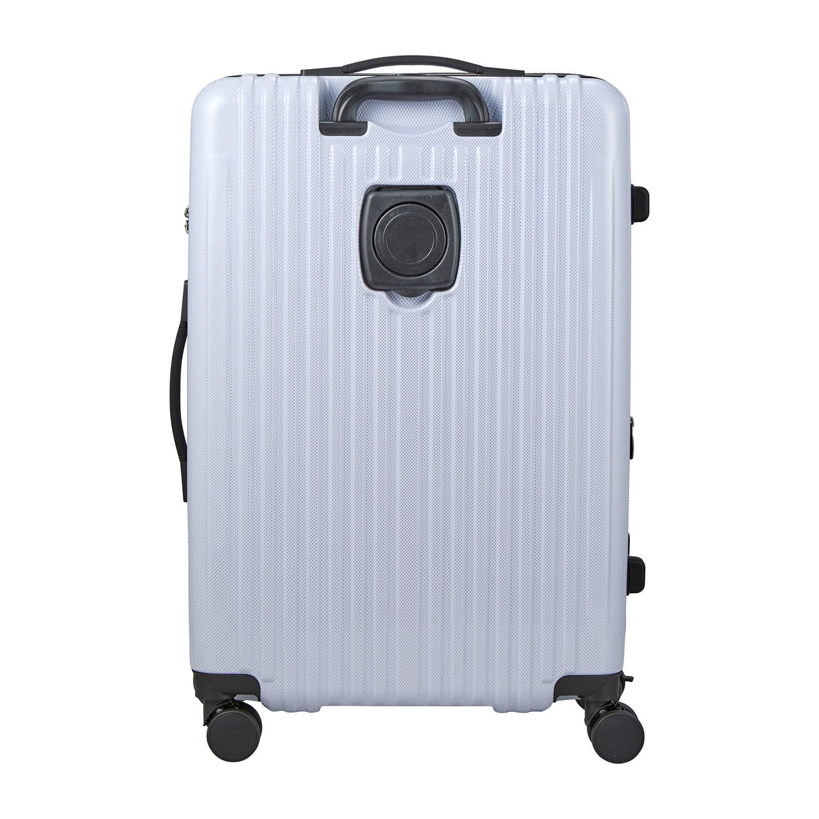 拡張式ジッパースーツケース