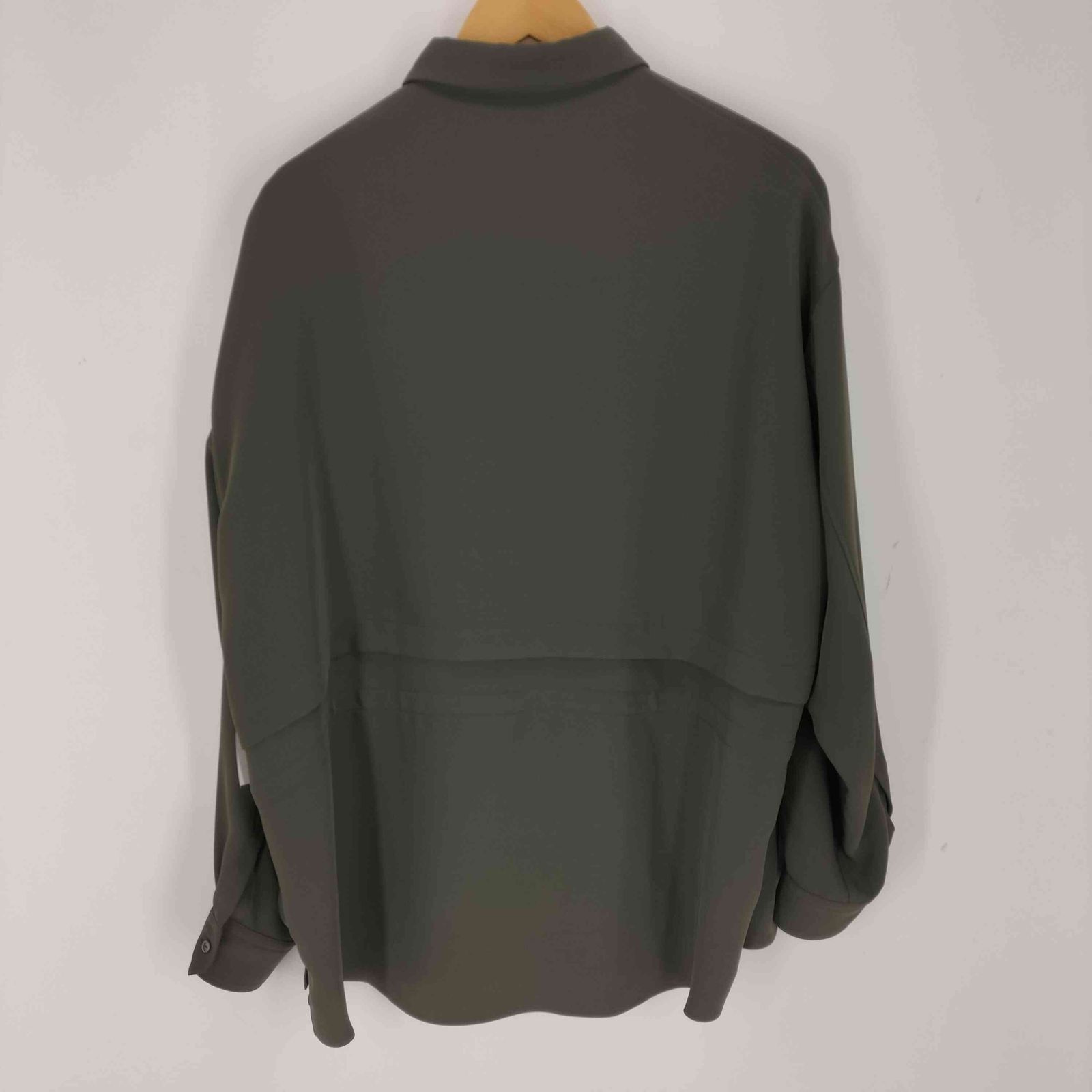 【CULLNI】Layered Waist Drawstring Shirts CULLNI】Layered Waist Drawstring Shirts