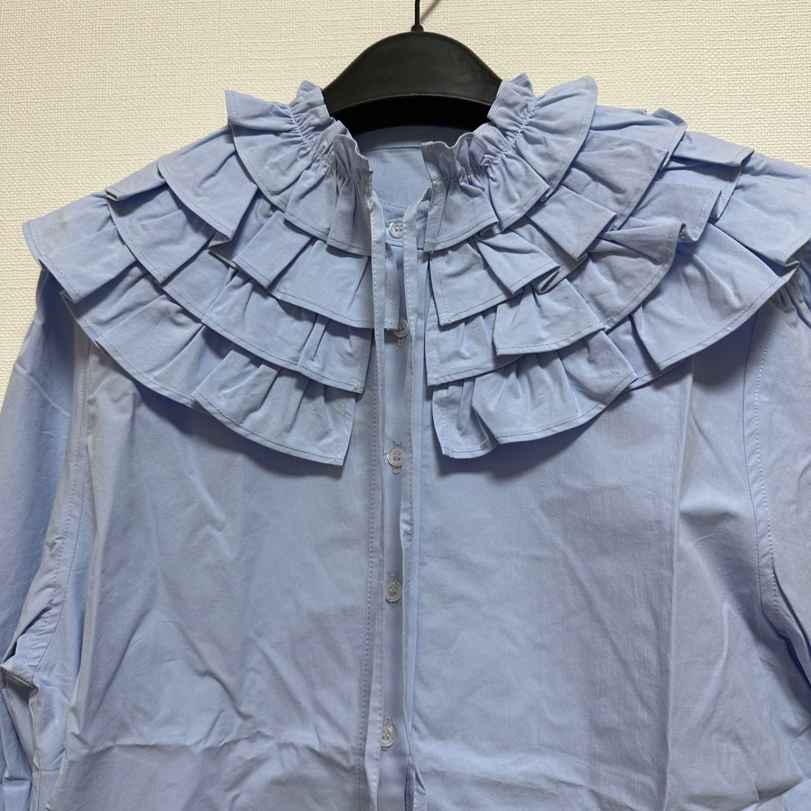 BIBIY CHARLOTTE TIE COLLAR BLOUSE - メルカリ