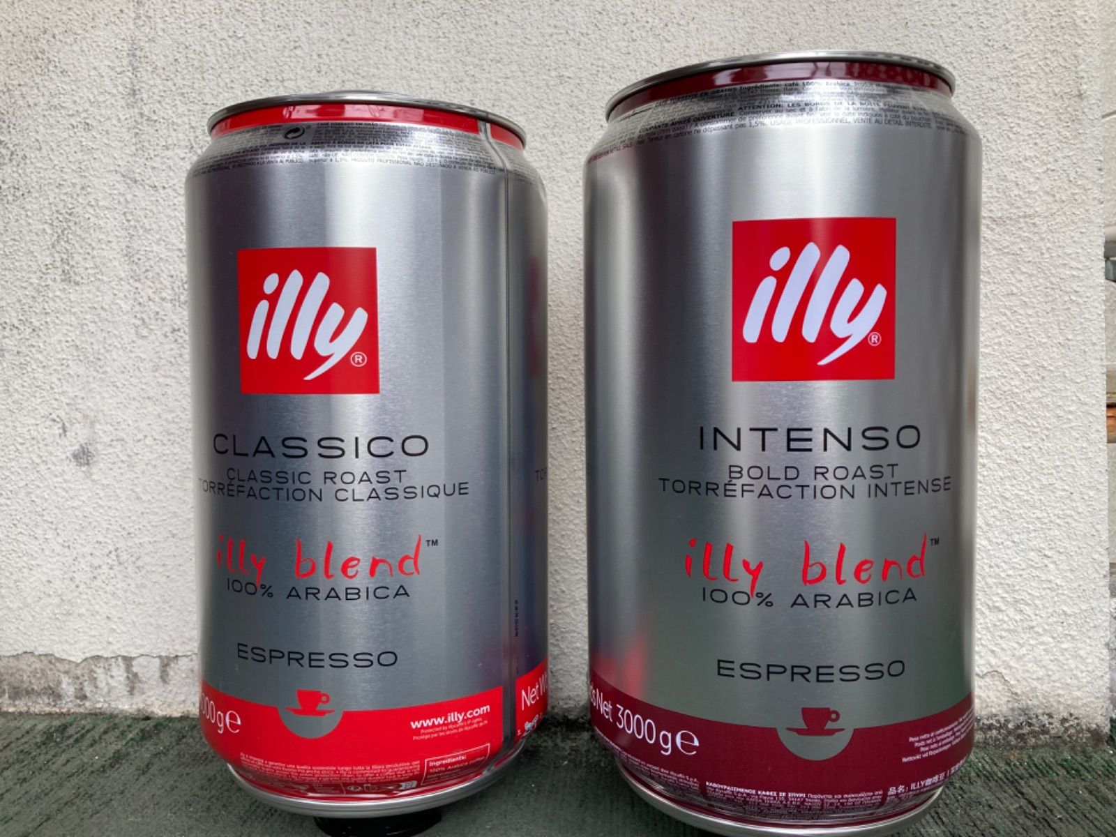 illy 3kg缶の空き缶✖️2個