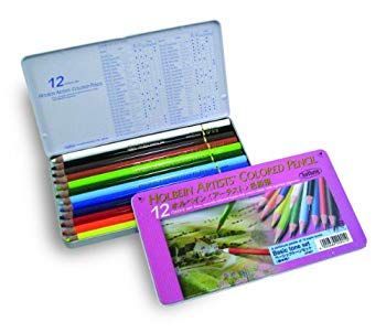 (未使用･未開封品)　ホルベイン 色鉛筆12色ベーシックトーンセット ar3p5n1 中古】(未使用・未開封品) ホルベイン 色鉛筆12色ベーシック