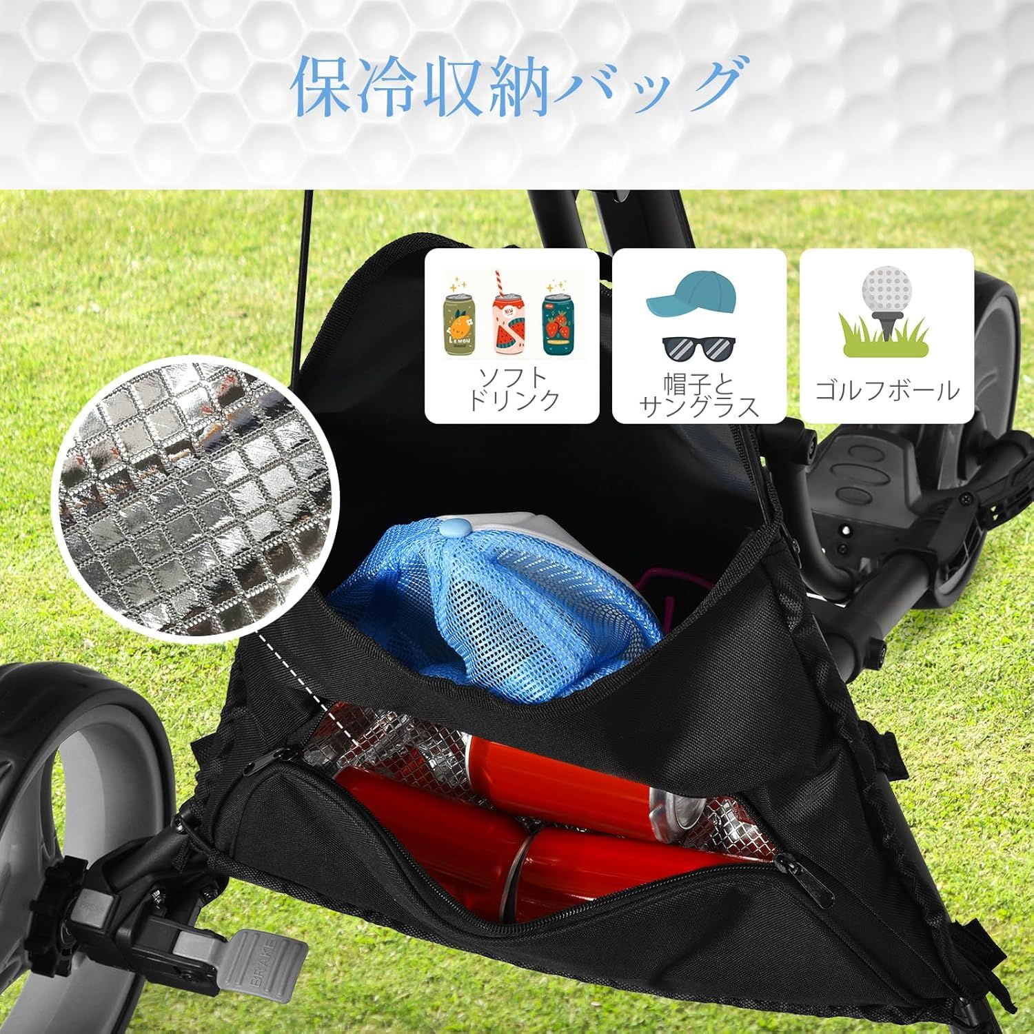 【開封・未使用】GIANTEX ゴルフバッグ キャリー 折りたたみ式 カート 開封・未使用】GIANTEX ゴルフバッグ キャリー 折りたたみ式 カート