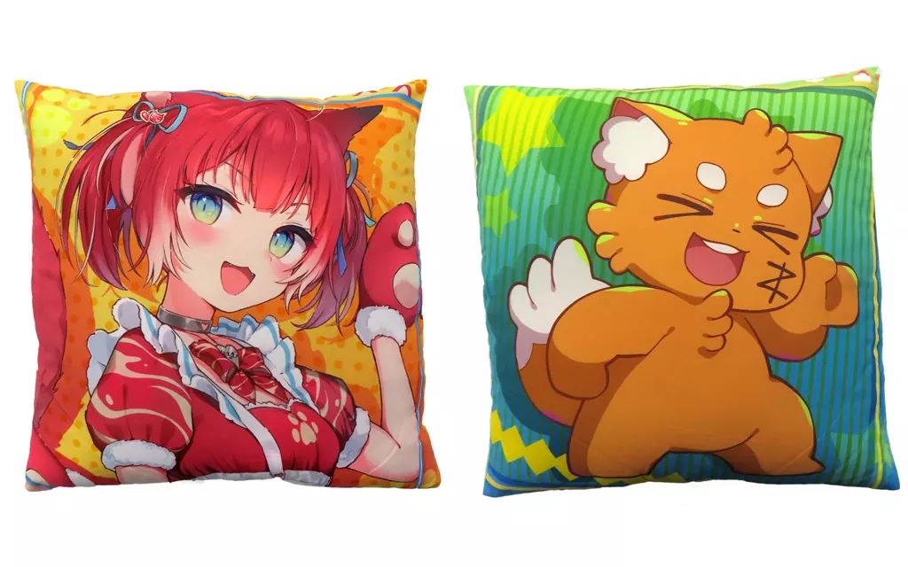 中古】クッション・本体 全2種セット プラチナムザッカクッション“赤見