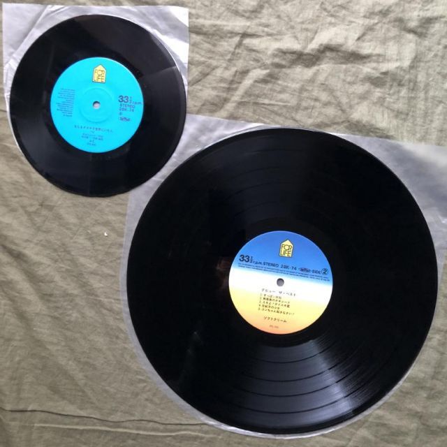 美盤 美ジャケ 美品 レア盤 1984年 ソフトクリーム LPレコード