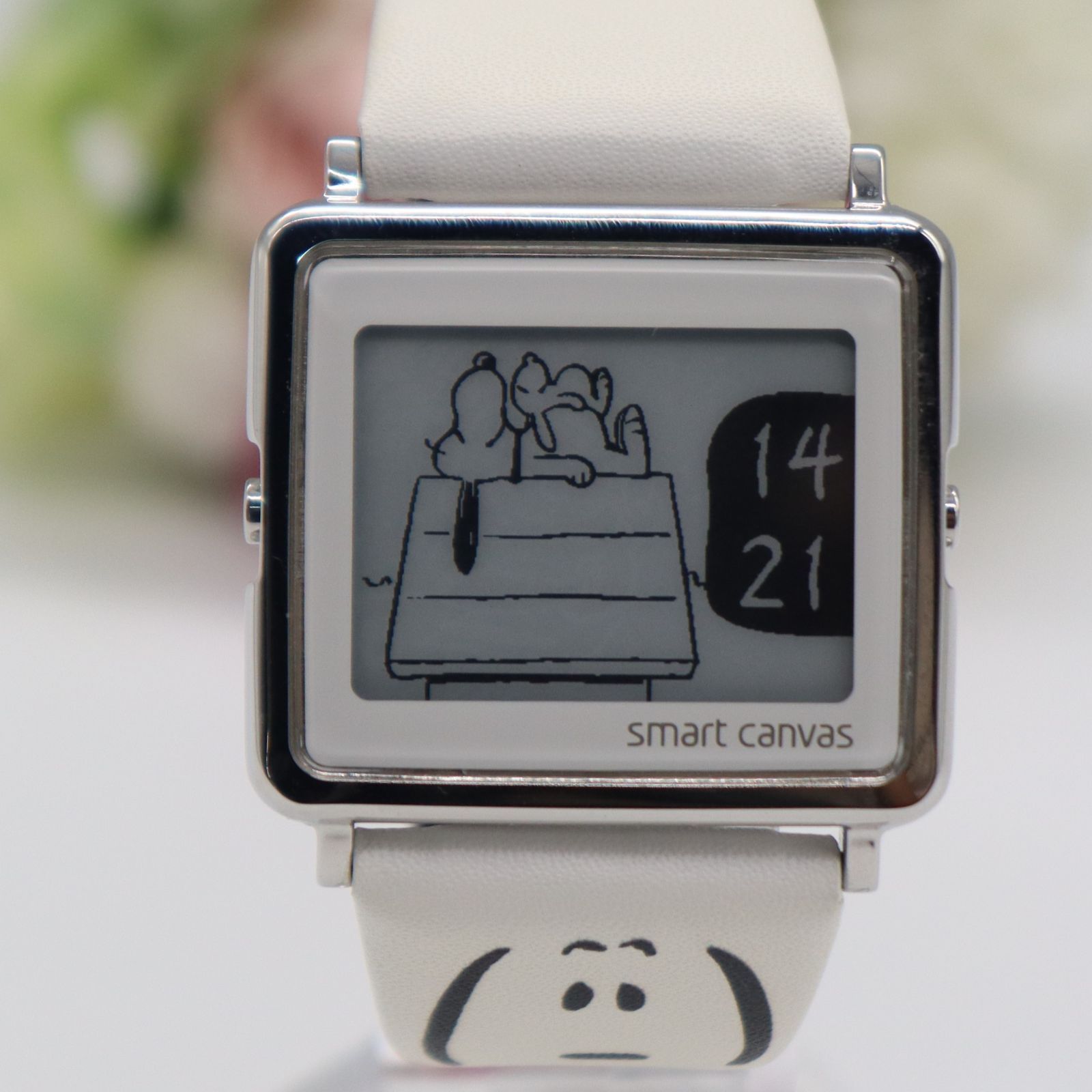スマートキャンバス PEANUTS スヌーピー デジタル腕時計 楽天市場