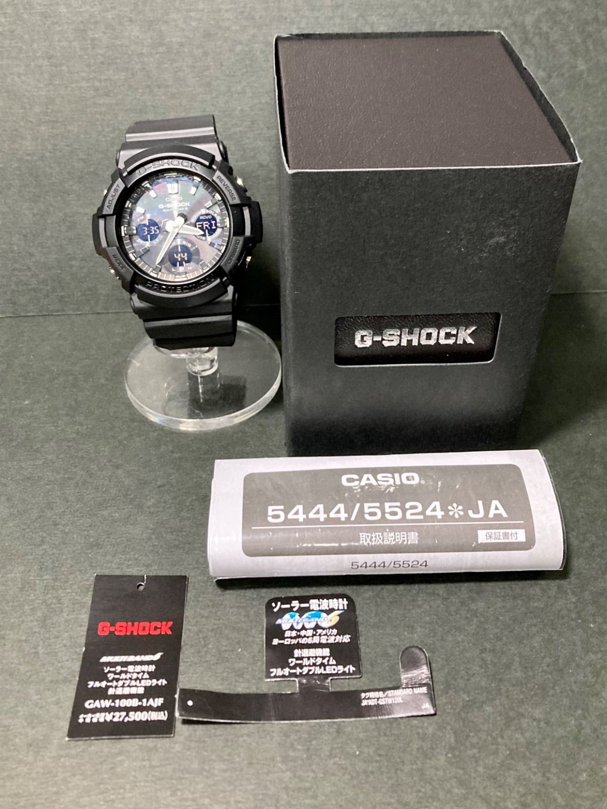 79.CASIO G-SHOCK GAW-100B-1AJF - メルカリ