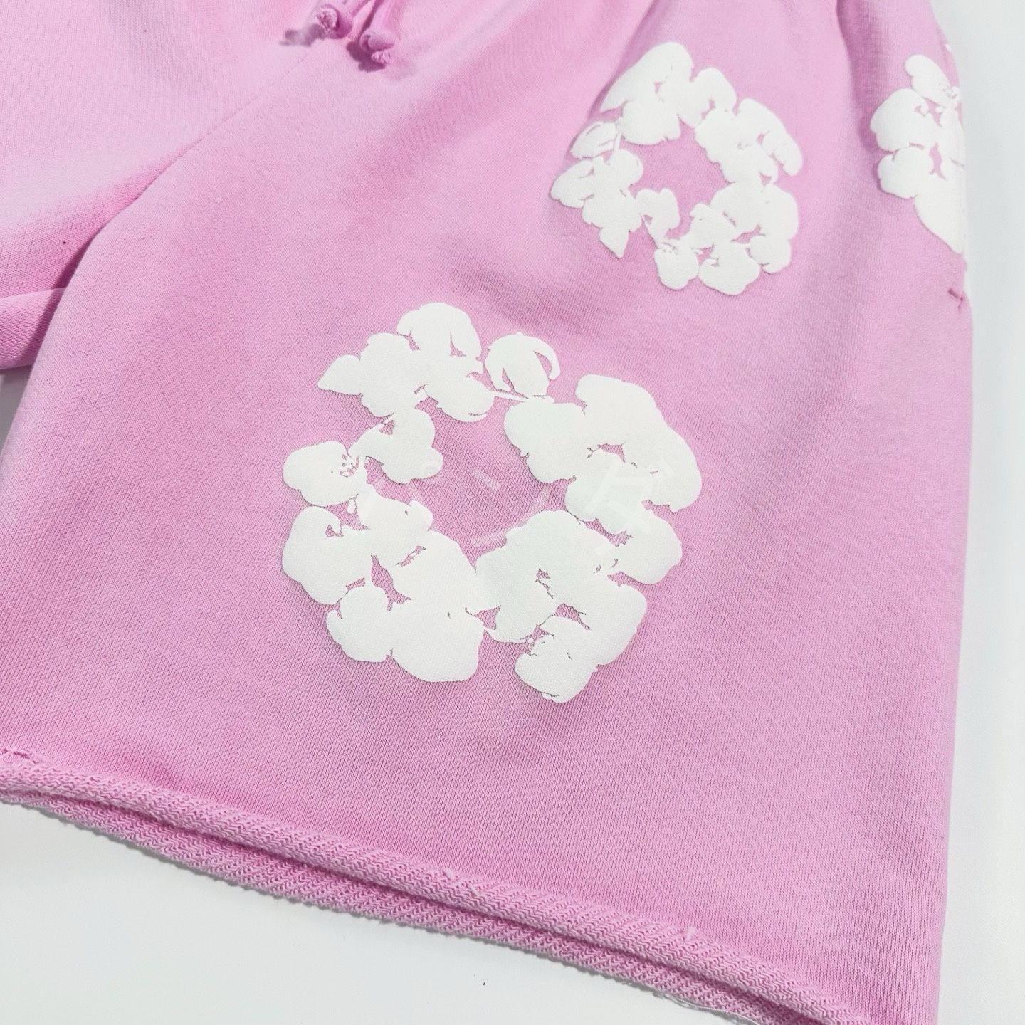 DENIM TEARS デニムティアーズ スウェットハーフパンツ ピンク