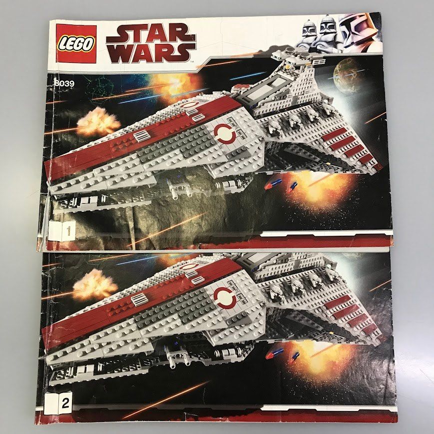 正規品 LEGO レゴ スターウォーズ 8039 リパブリック・アタック・クルーザー 廃盤品 希少 ミニフィグ完備 現状品 HD-487-O 361  - メルカリ