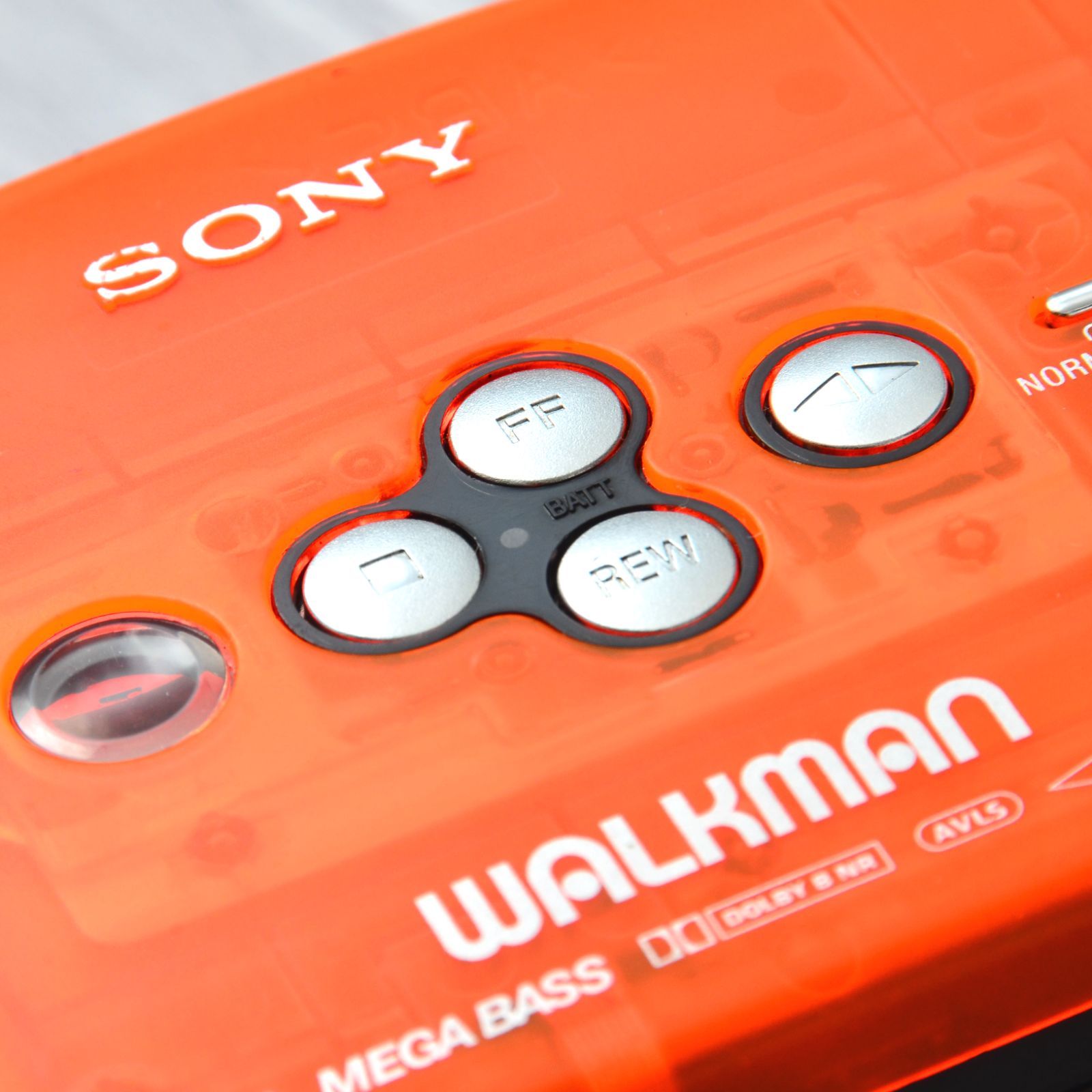 SONY WALKMAN ウォークマン MZ-E45 オレンジ SONY WALKMAN WM-EK1 ソニーカセットウォークマン クリア