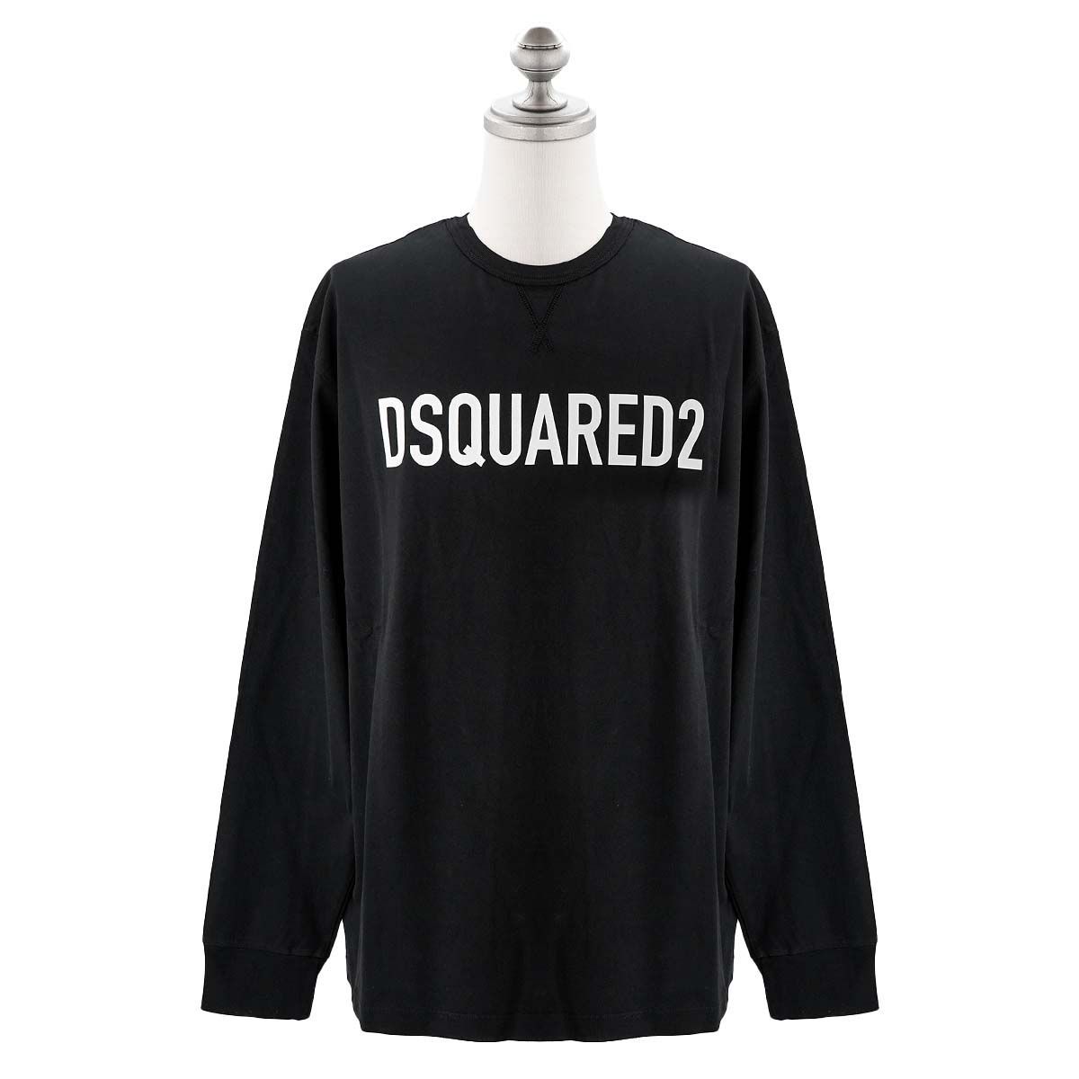 DSQUARED2 ディースクエアード トレーナー S74GD1150 S24583 LOOSE FIT LONG T-SHIRT メンズ 男性  スウェット 900 BLACK ブラック - メルカリ