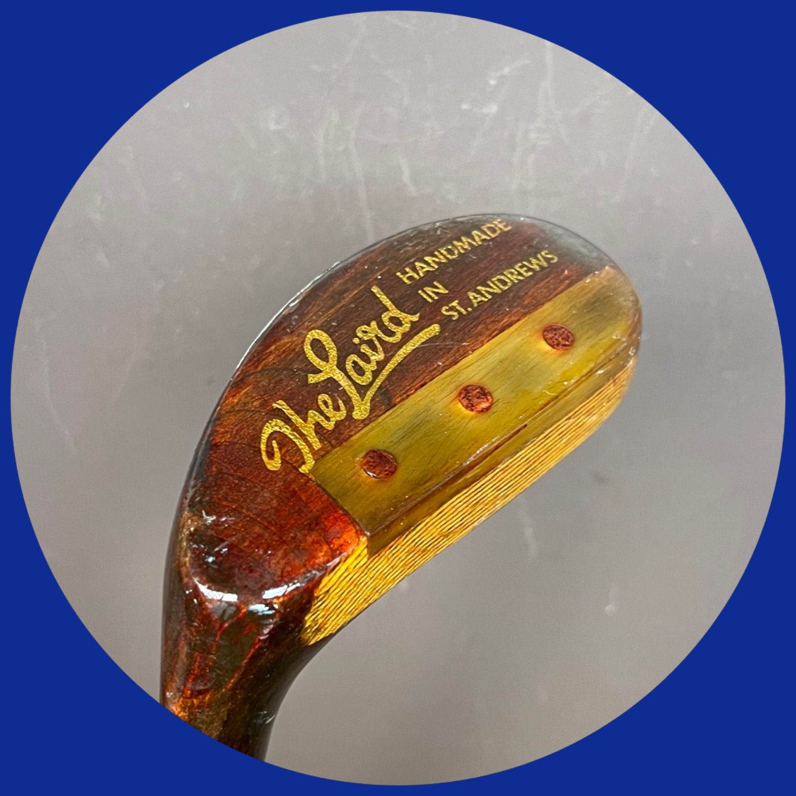 ☆稀少ヒッコリー⑦☆パター☆34.5インチ☆送料込み☆Made in Scotland