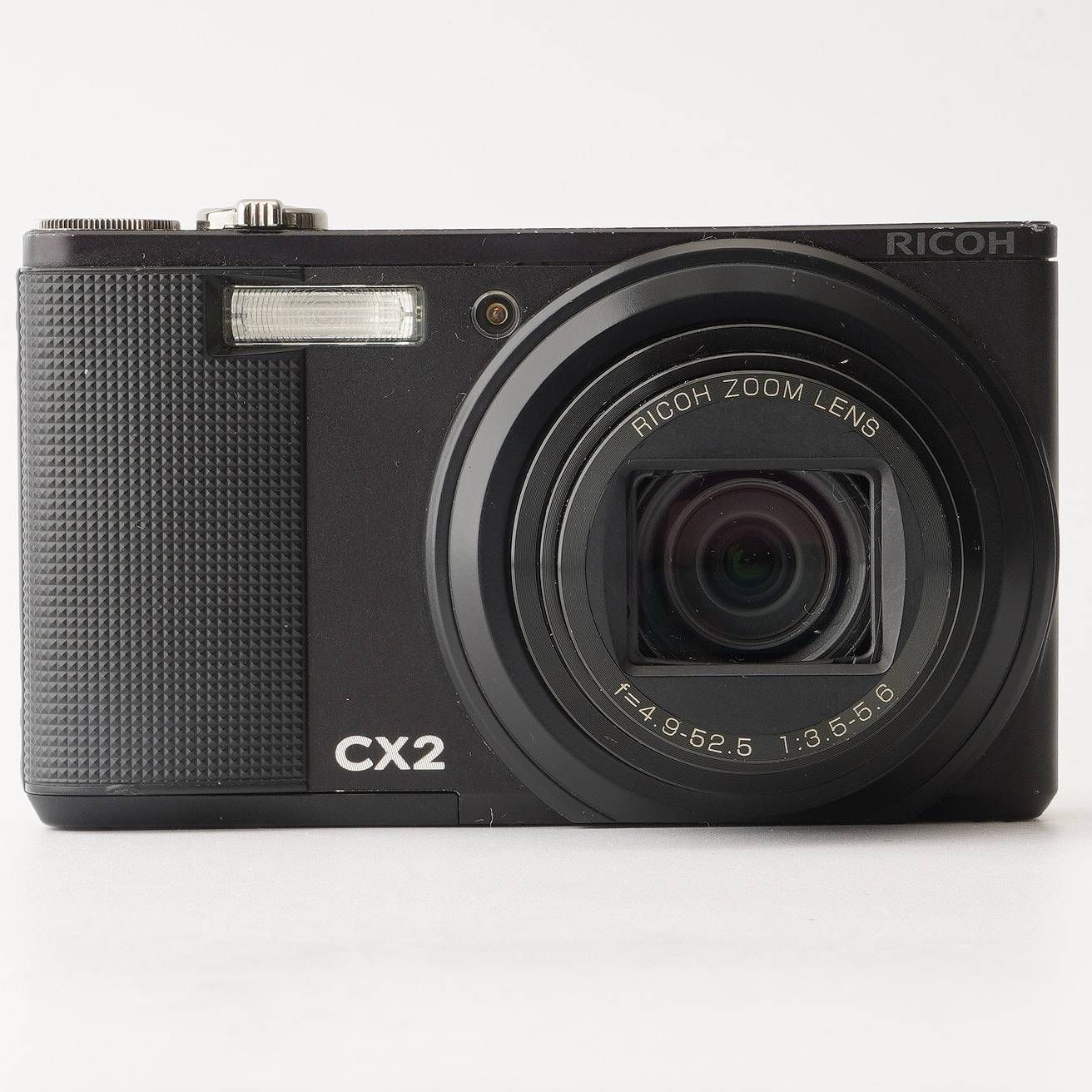 RICOH CX2 コンパクトデジタルカメラ　ブラック 憧れのコンデジっぽさを味わえる】RICOH CX2 ブラック