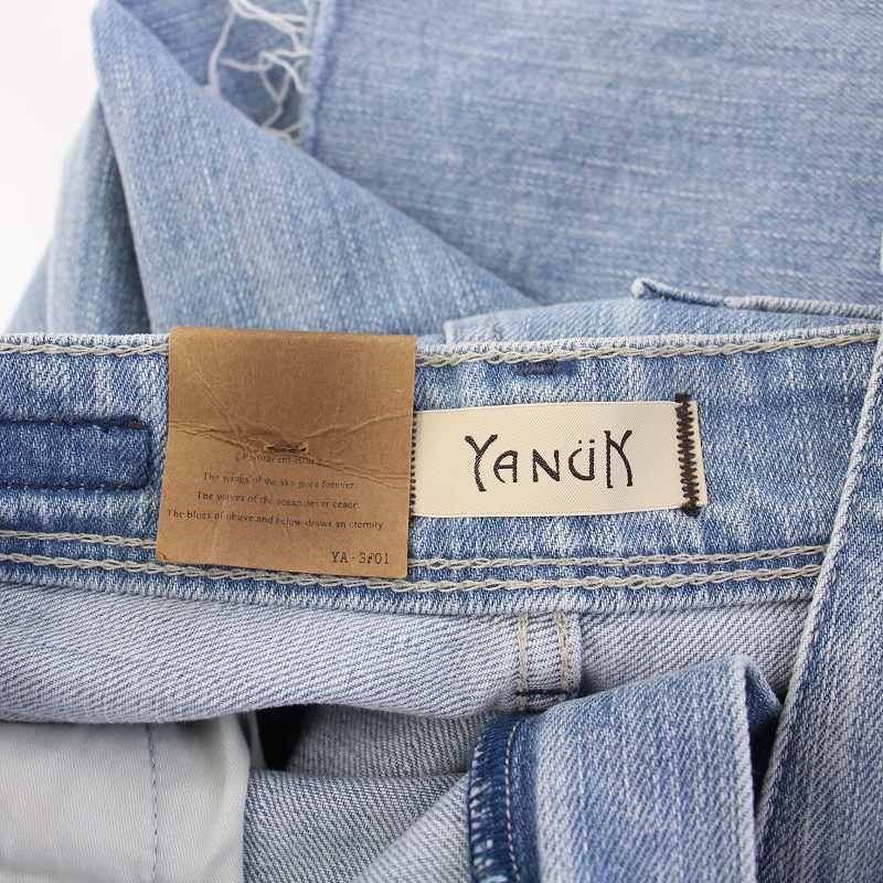 ヤヌーク YANUK Semi Flare Denim Pants セミフレアデニムパンツ  