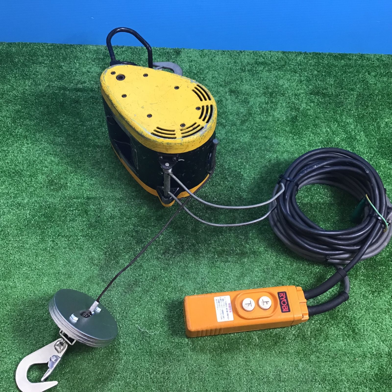 リョービ(RYOBI) ウインチ WI-61C(21M)【岩槻店】