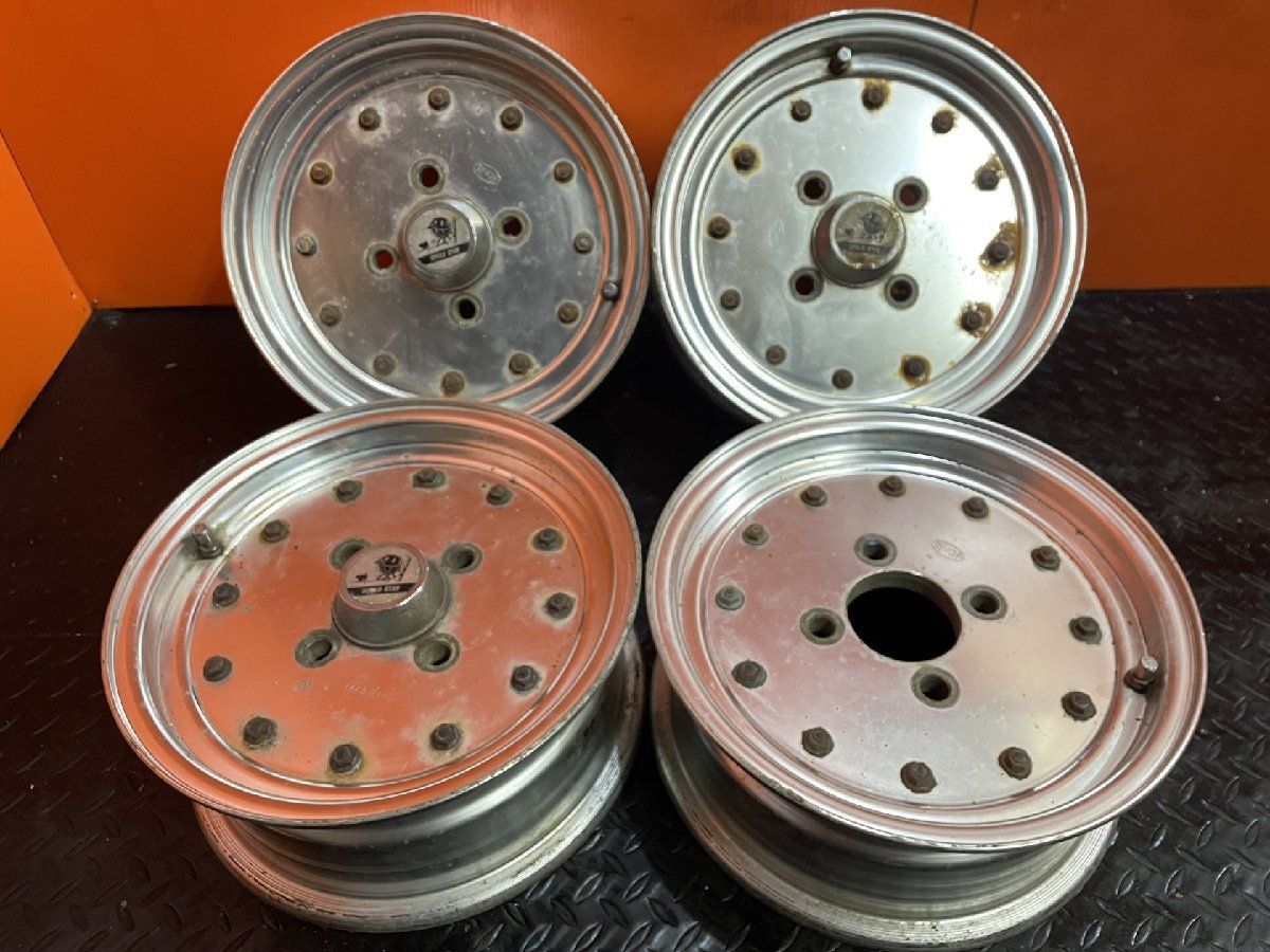 旧車ホイール SPEEDSTAR スピードスター 社外ホイール 12インチ 4本 5J4HPCD110約 22 VHO613