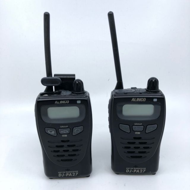 ALINCO　アルインコ　無線機　トランシーバー2台セット Amazon | ALINCO アルインコ モノバンド430MHz FM 2W