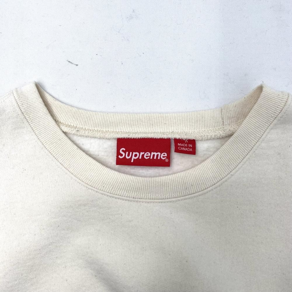 中古】Supreme 22AW サイズL アイボリー 渋谷店限定スモール