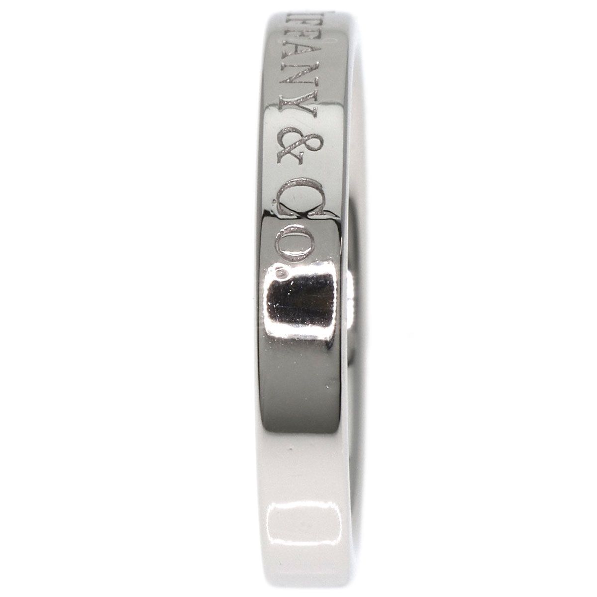 TIFFANY&Co. ティファニー フラットバンド リング・指輪 PT950